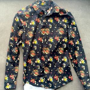 Top Man Floral Button Up